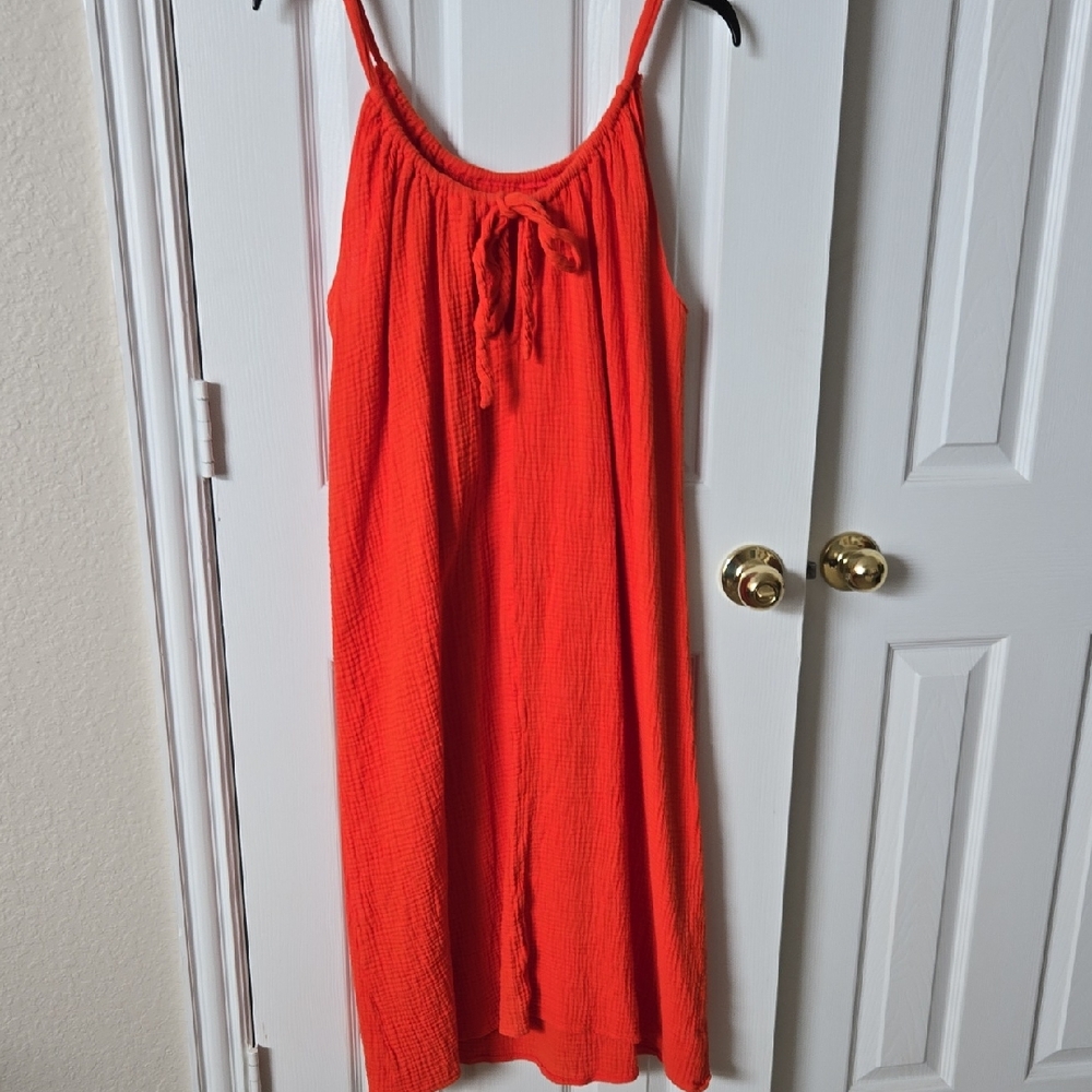 Kona Sol Vibrant Red Dress